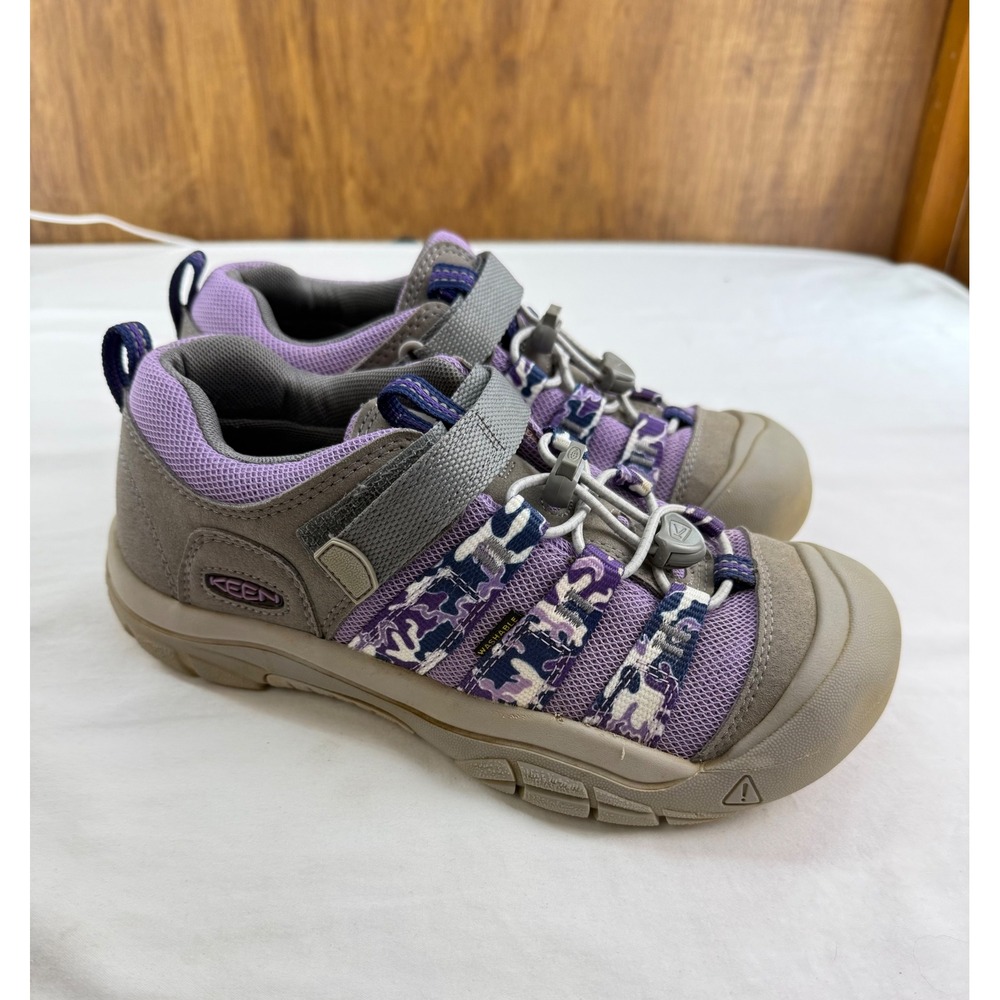 Keen Kids Chandler CNX Hiking Sneakers Purple Grey Multi Size 5Y